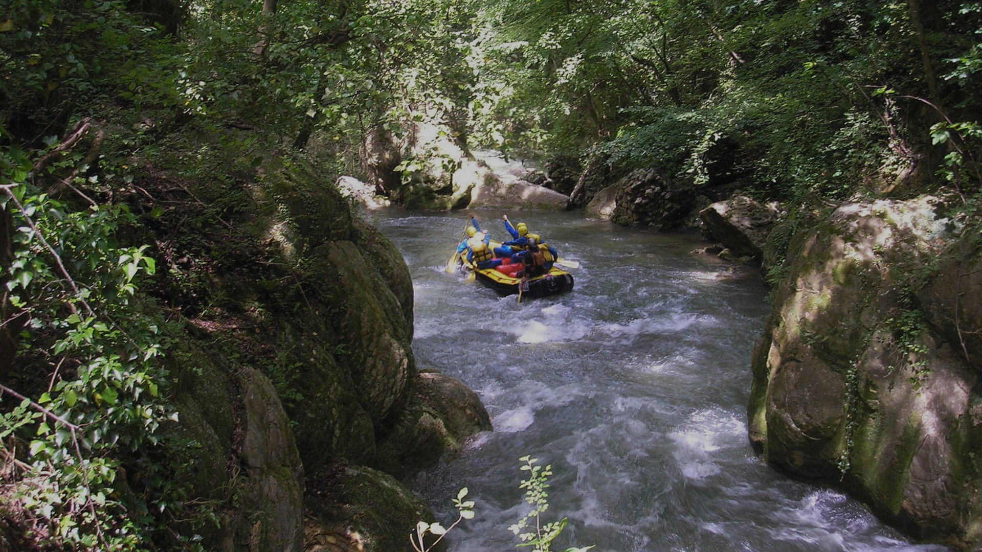 Umbria- Rafting sul fiume Nera